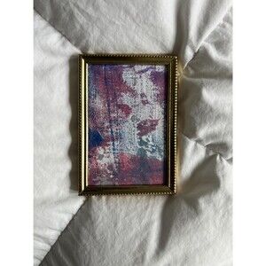Vintage 3.5” x 5” Brass Frame